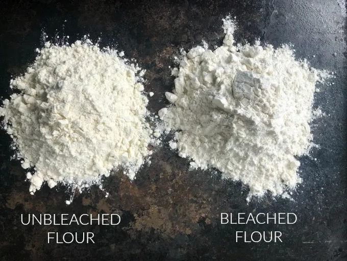 unbleached flour vs bleached flour