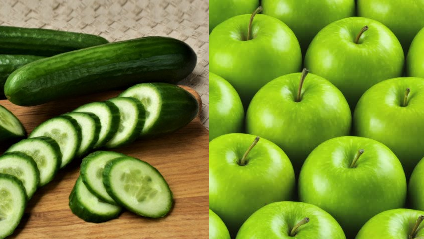 Cucumber or Green Apple