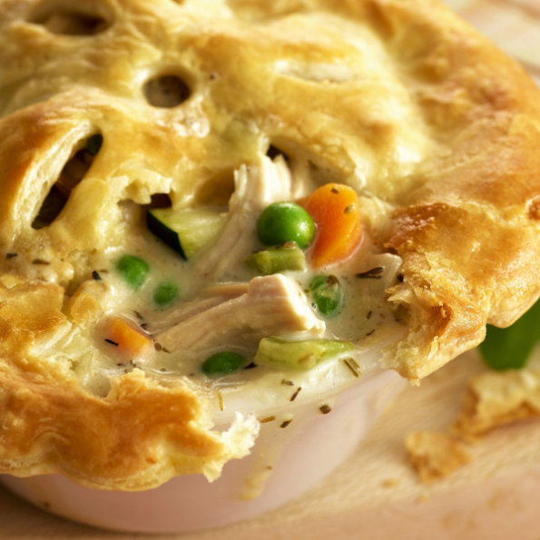 Healthy Homemade Chicken and Vegetable Pie Recipe