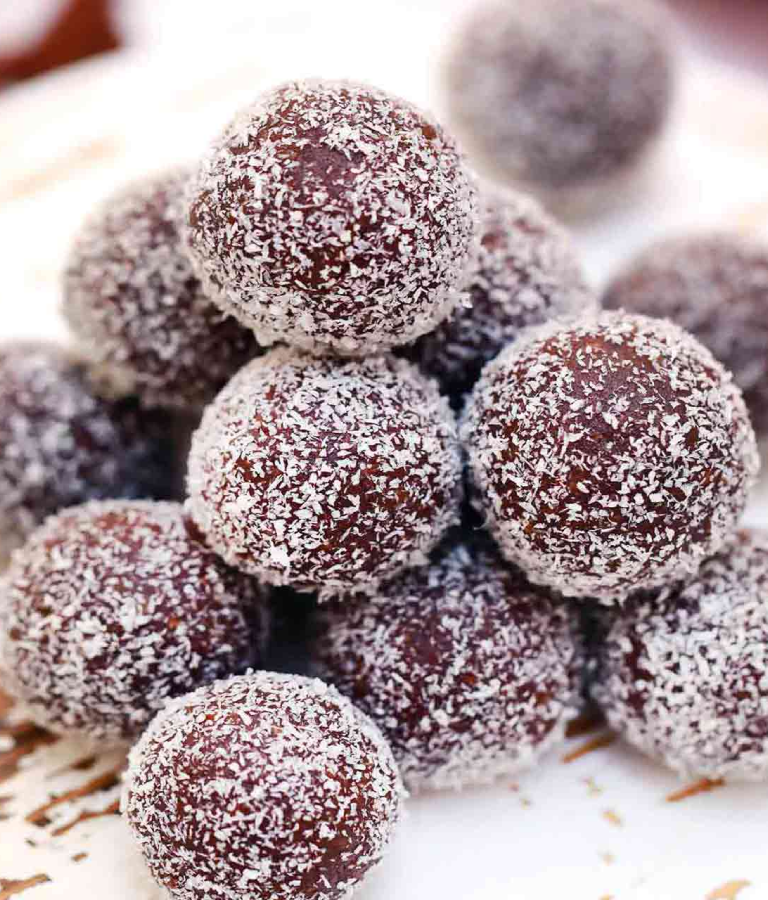 Easy Traditional Rum Balls without Rum Recipe
