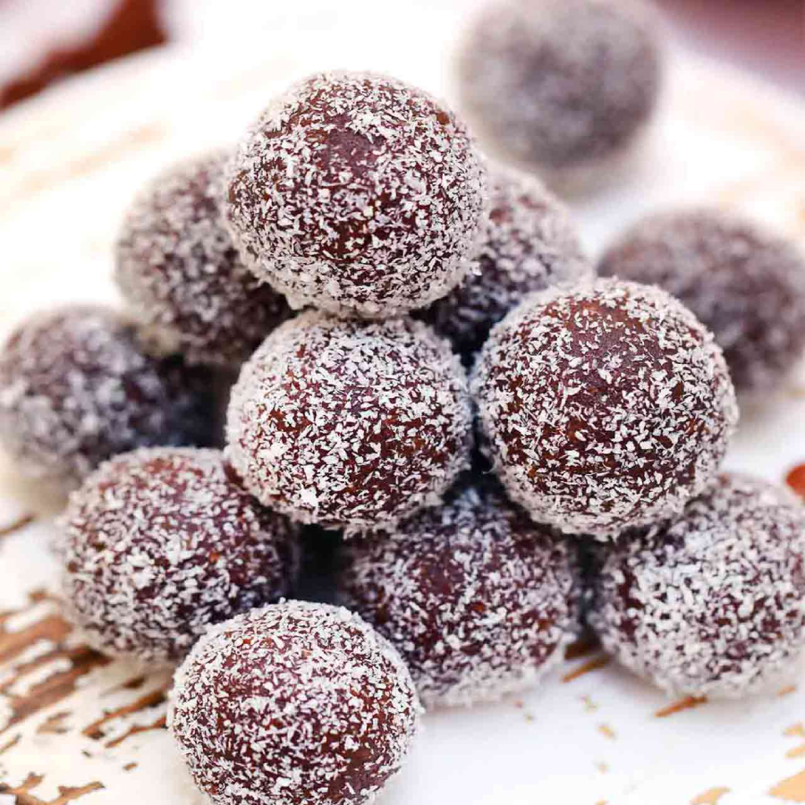 Easy Traditional Rum Balls without Rum Recipe