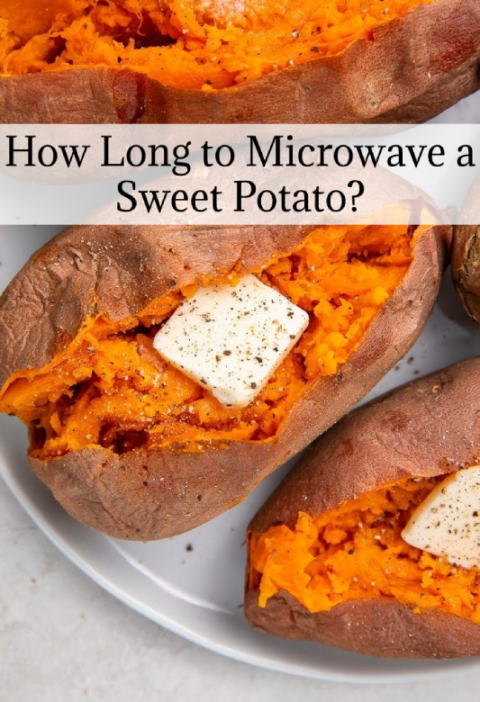 how long to cook sweet potatoes in the microwave? 