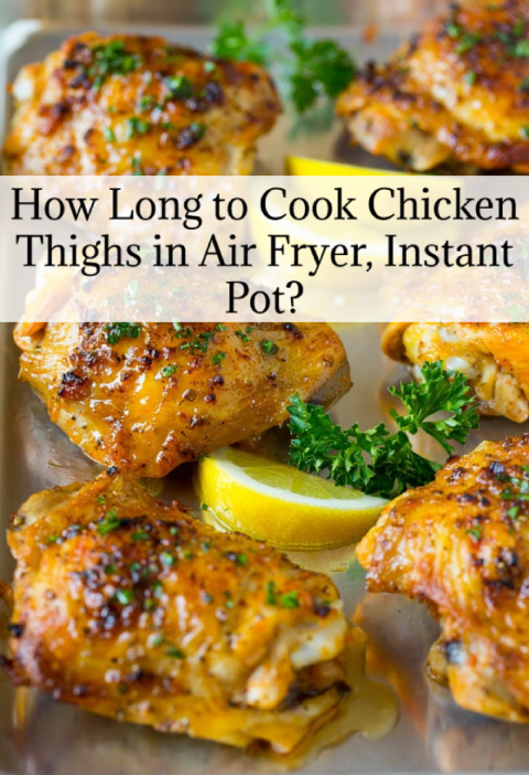 How Long to Cook Chicken Thighs in Air Fryer, Instant Pot?